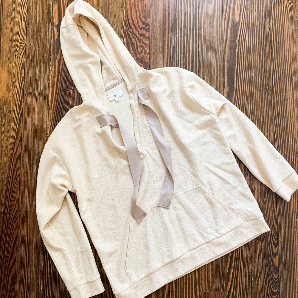 Lou & Grey textured hoodie